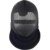 LEONARK Armoury Hema Helmet- Fencing Coach Mask - CE 350N Certified National Grade Masque - Fencing Protective Gear with Storage Bag