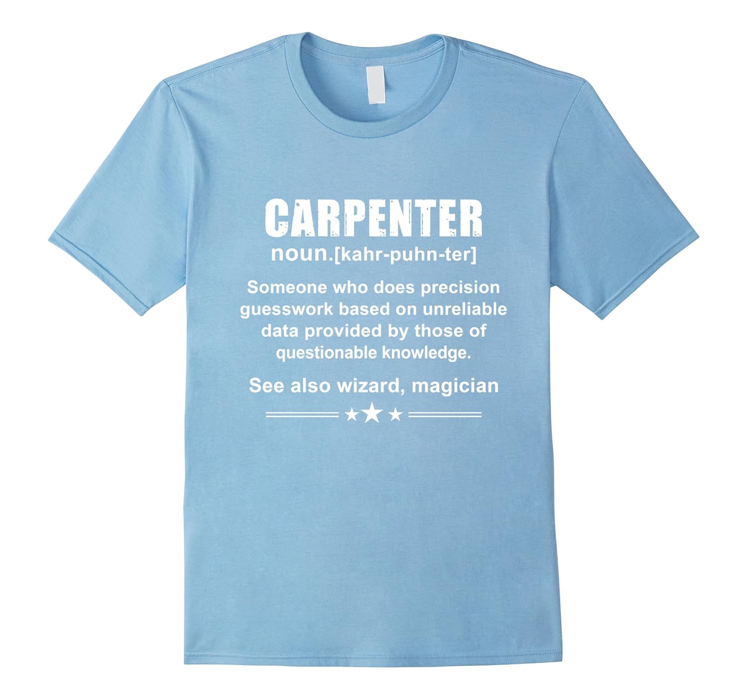 Funny Carpenter Meaning T-Shirt, Carpenter Noun Definition-4LVS