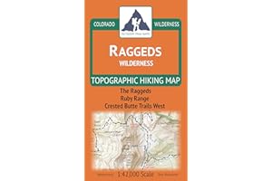 OUTDOOR TRAIL MAPS Raggeds Wilderness - Colorado Topographic Hiking Map (2019)