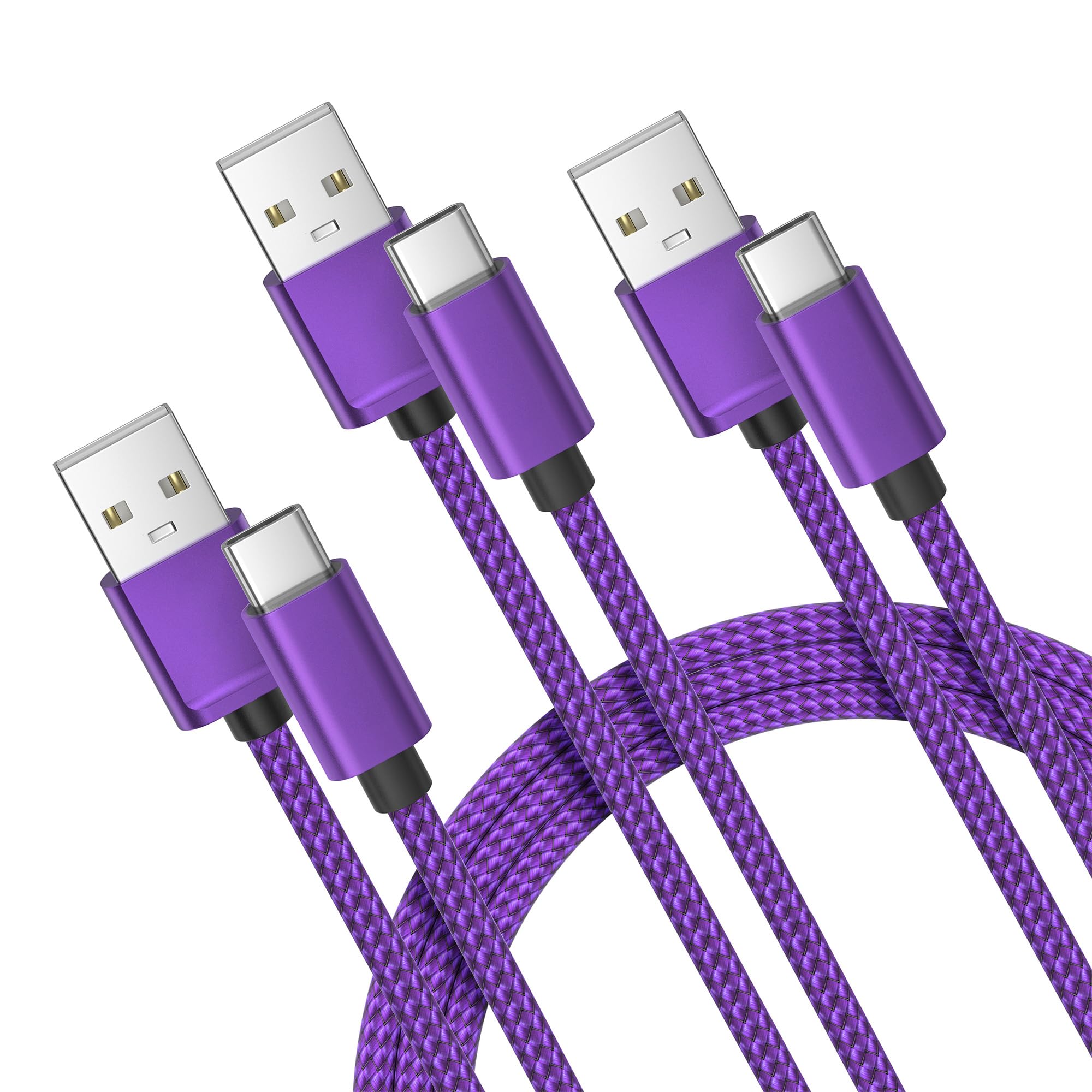 Photo 1 of Basesailor USB Type C Charger Cable 3-Pack 3.3/6.6/10FT,Charging Cord for Samsung Galaxy Tab A 10.1 A7 S8 S7 S6 S5E,Z Flip Fold,Note 20,S9 S10 S10E S23 S20 S21 S22 FE Lite Plus Ultra,Google Pixel