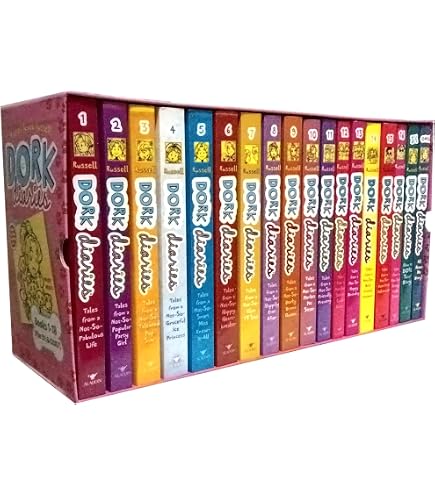 Amazon.com: Library of Diaries Dork 18 Series Collection Set