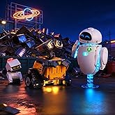 Kyglaring LED Light Kit Compatible with Lego Wall-E & EVE 43279 Building Blocks, Upgrade Touch Control & Dimming, Lighting Ac