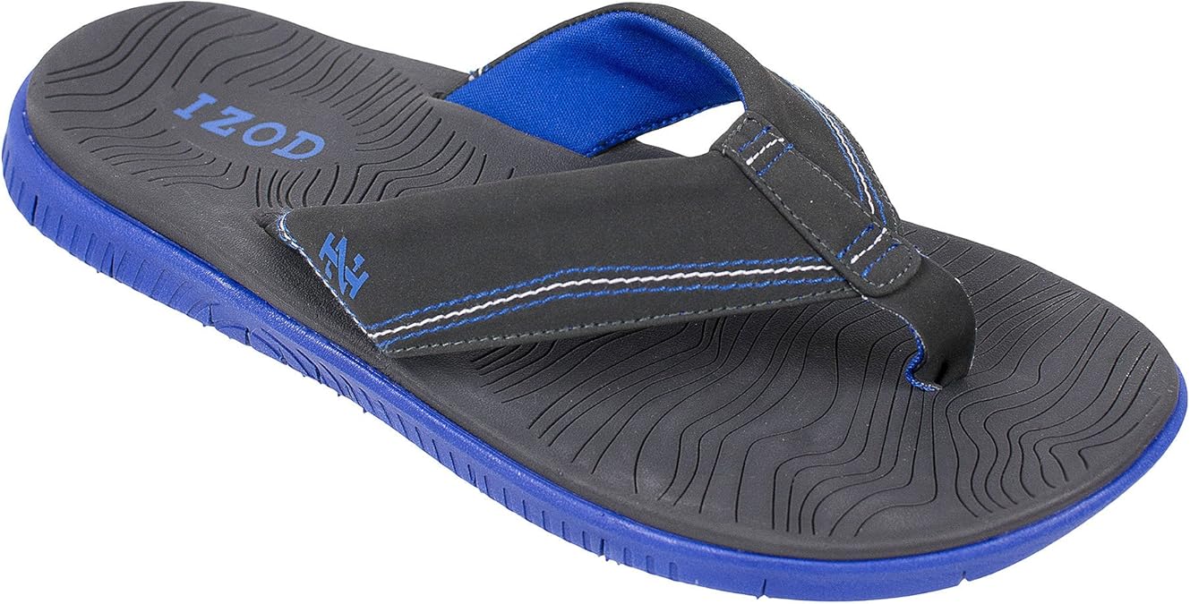 men's izod flip flops