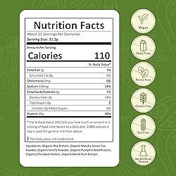 NUTRAPULSE Organic Vegan Protein Powder Sample Pack