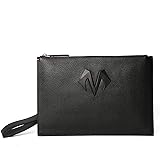 BABAMA Men Clutch Bag Women Wristlets Wallet