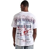 True Religion Men's Relaxed Multi Print Tee