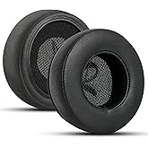 Gvoears Upgraded Earpads for Skullcandy Hesh Wired/Hesh 2 Wireless Over-Ear Headphones, Hesh 2 Wireless Replacement Earpads, Soft & Comfortable Memroy Foam, Durable Leather