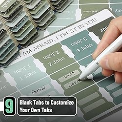 Mr. Pen- Bible Tabs, 75 Tabs, Frozen Lake