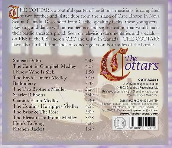 Made In Cape Breton Cottars Amazon Ca Music amazon ca