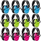 Copkim 12 Pack Kids Ear Protection Headphones Soft Noise Headphones for Kids Adjustable Hearing Baby Ear Protection Sensory for Autism Toddler 27nrr