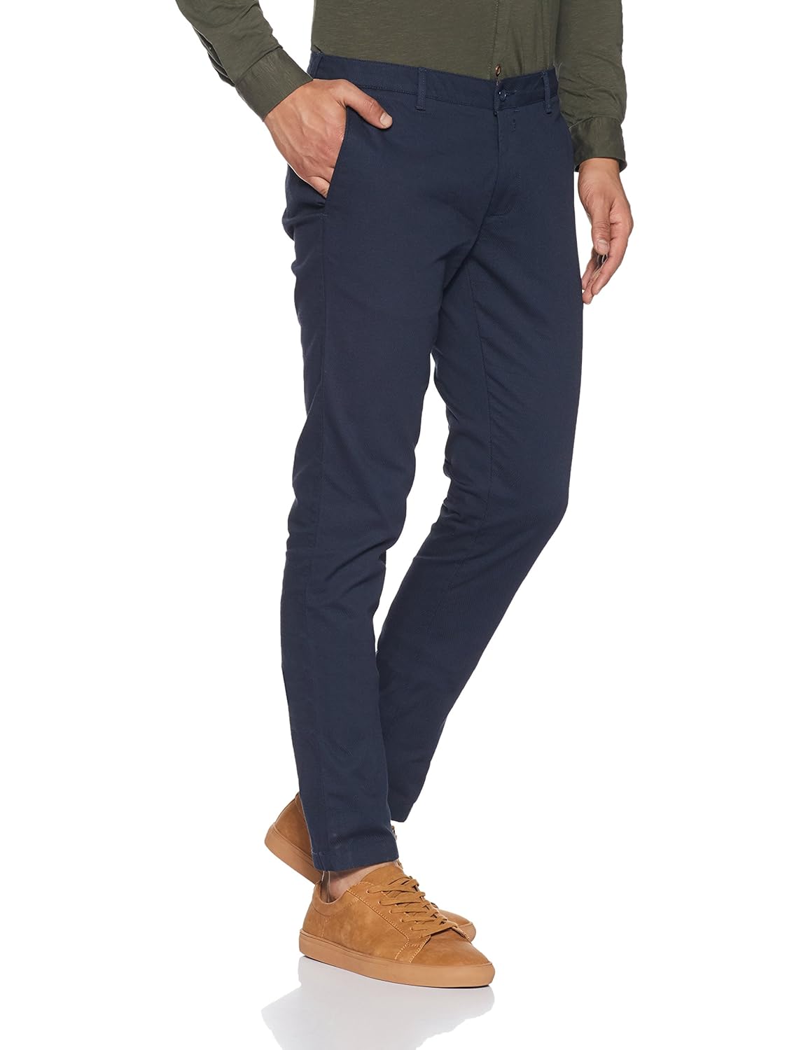 blackberrys men's slim fit formal trousers