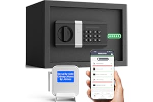 FORFEND SECURITY FORFEND Smart Home Safe | WiFi Safe Box App Lock/Alarm | Voice Command, Kidnap Alarm, Tamper Detect, Frozen Mode, Sub Account| Digital Safe Anti Theft