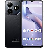 Bold K12 | 2025 | Unlocked | 6.8&rdquo; HD+ 120Hz Infinity Display | 50MP Main + 8MP Selfie Cameras | 128GB Internal Storage | US Version | US Warranty | Black Blue
