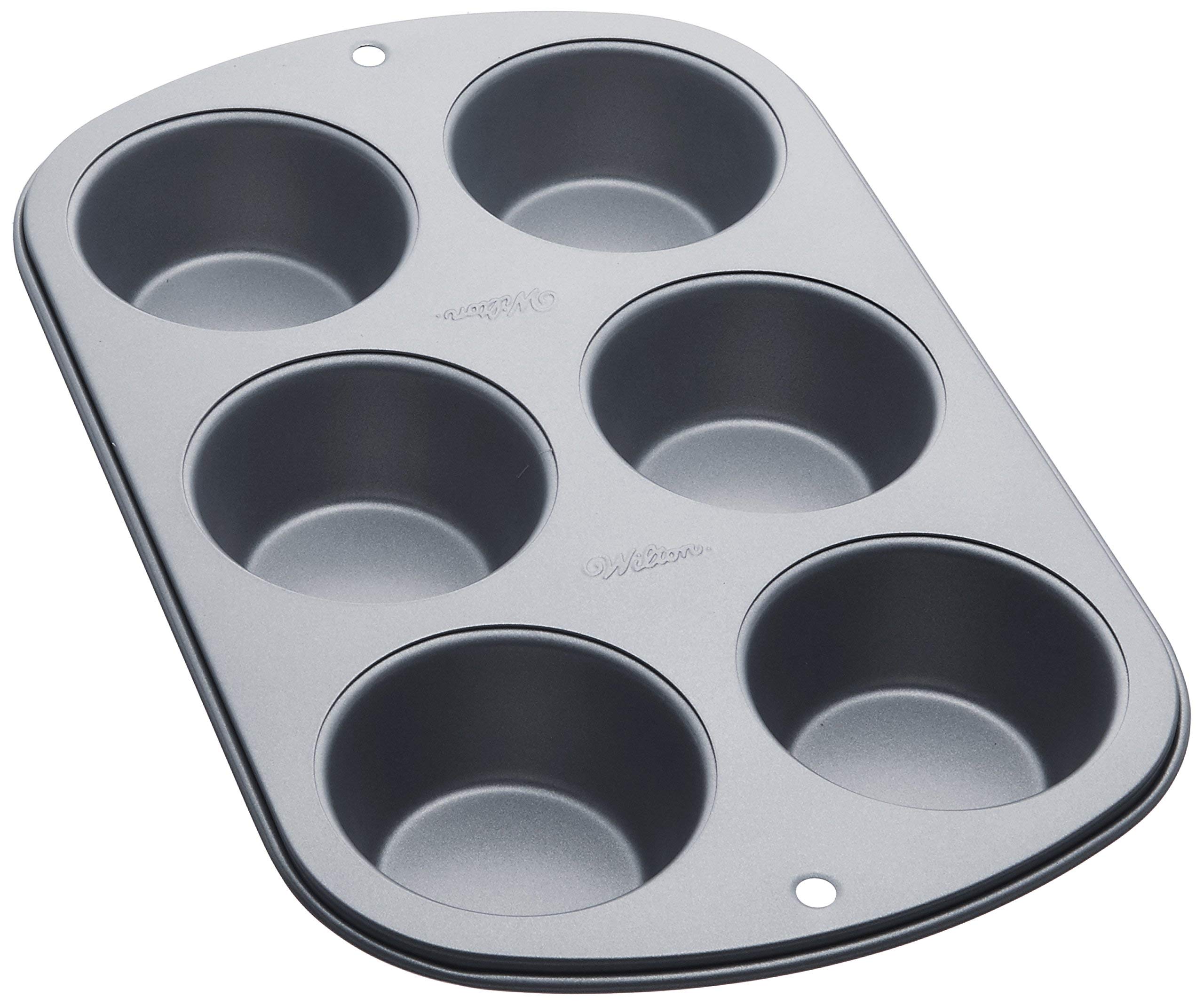 Wilton Muffin Tin, Recipe Right, Non Stick, Standard, 6 Holes โ image 1