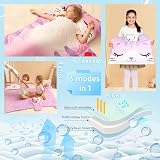 Wbesty Toddler Nap Mat Portable Cat Style Slumber Bag for Kids view 4