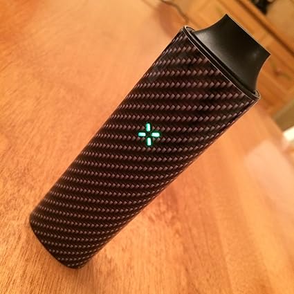 Carbon Fiber Decal For Pax 1 Vaporizers Glossy Vinyl Sticker