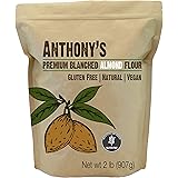 Anthony's Almond Flour Blanched, 2 lb, Batch Tested Gluten Free, Non GMO, Vegan, Keto Friendly