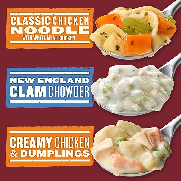 CAMPBELL’S CHUNKY SOUP, JAZZY JAMBALAYA WITH CHICKEN, SAUSAGE & HAM SOUP, 18.6 OUNCE CAN
