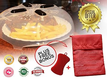 Funda magnética antisalpicaduras para microondas de alta calidad ...