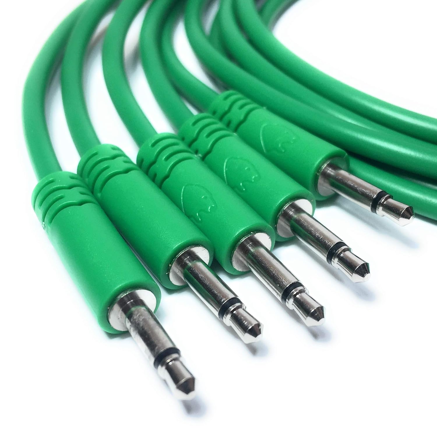 Eurorack Patch Cables 10 colores/7 longitudes … 45cm, Amarillo Juego de