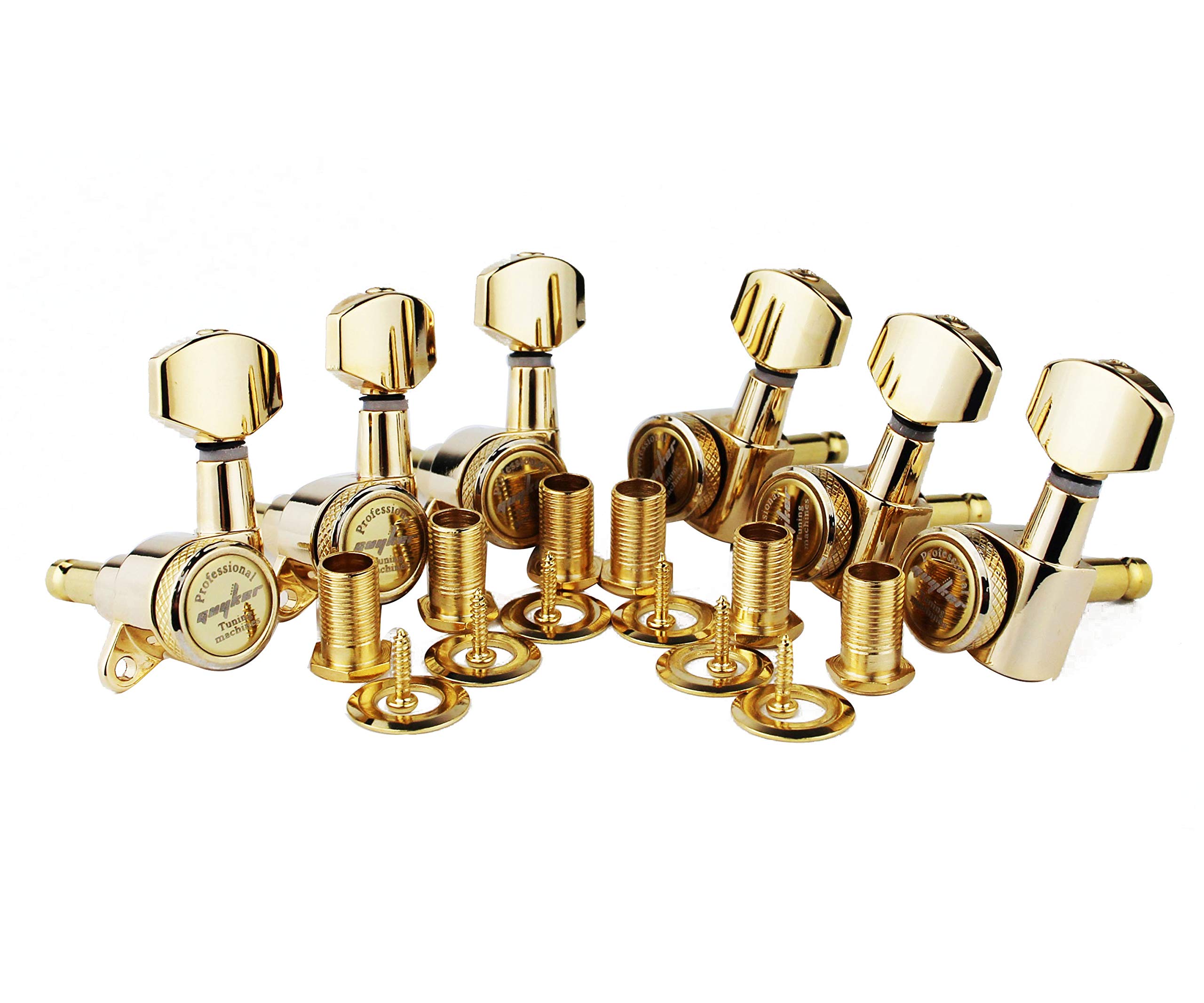 Guyker Guitar Locking Tuners (6 for Left) - 1:18