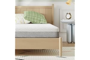 Novilla Twin Size Mattress, 6 Inch Twin Mattress for Kids, Gel-Infused Memory Foam Mattresses in a Box for Pain Relief & Enhanced Support & Cooling Sensation, CertiPUR-US Certified