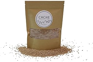 Non-GMO Organic Cracked Wheat | 100% Organic | Hard Red Winter Wheat | The Best Wheat In The World | Grown in the Rocky Mountains | Resealable Packages | Cache Harvest Co. Premium (16 Ounces)