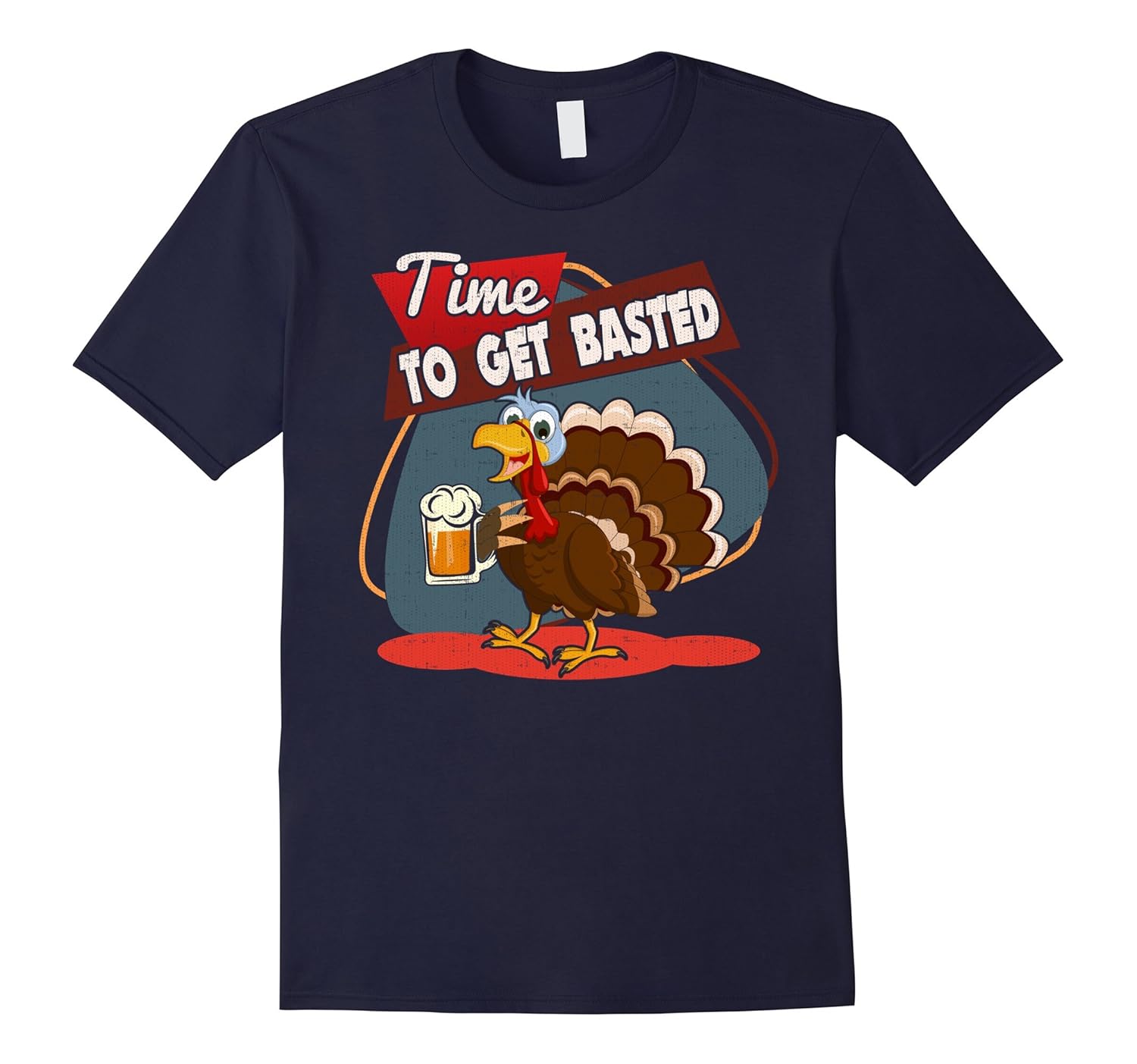 Thanksgiving Turkey & Beer Tshirt For Family Turkey Day-ANZ