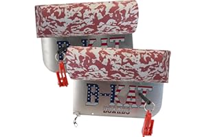 B-Kat Boards Catfishing Planer Boards, Reversible Side Planer, for Trolling, Dragging, Anchor Boat Fishing, Set of 2 Boards, Made in The USA