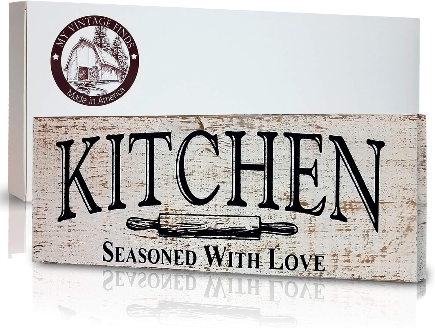Amazon Com Myvintagefinds Kitchen Sign Rustic Kitchen Decor