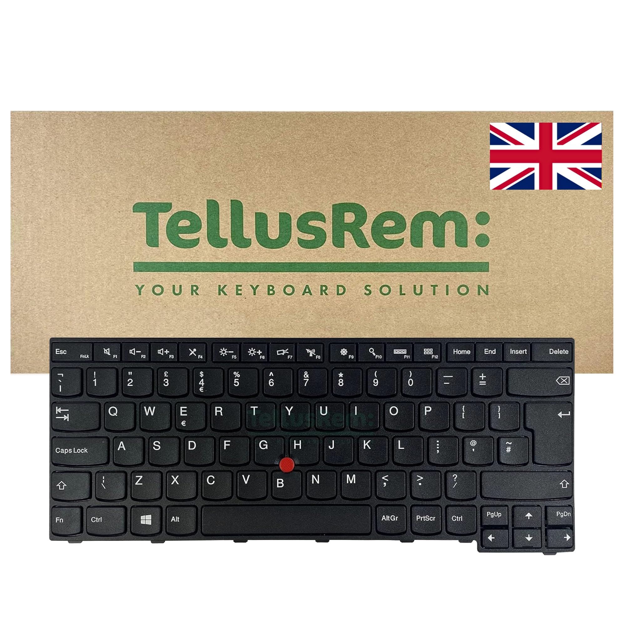 replacement UK non-backlit keyboard for Lenovo Thinkpad E470 E470c E475