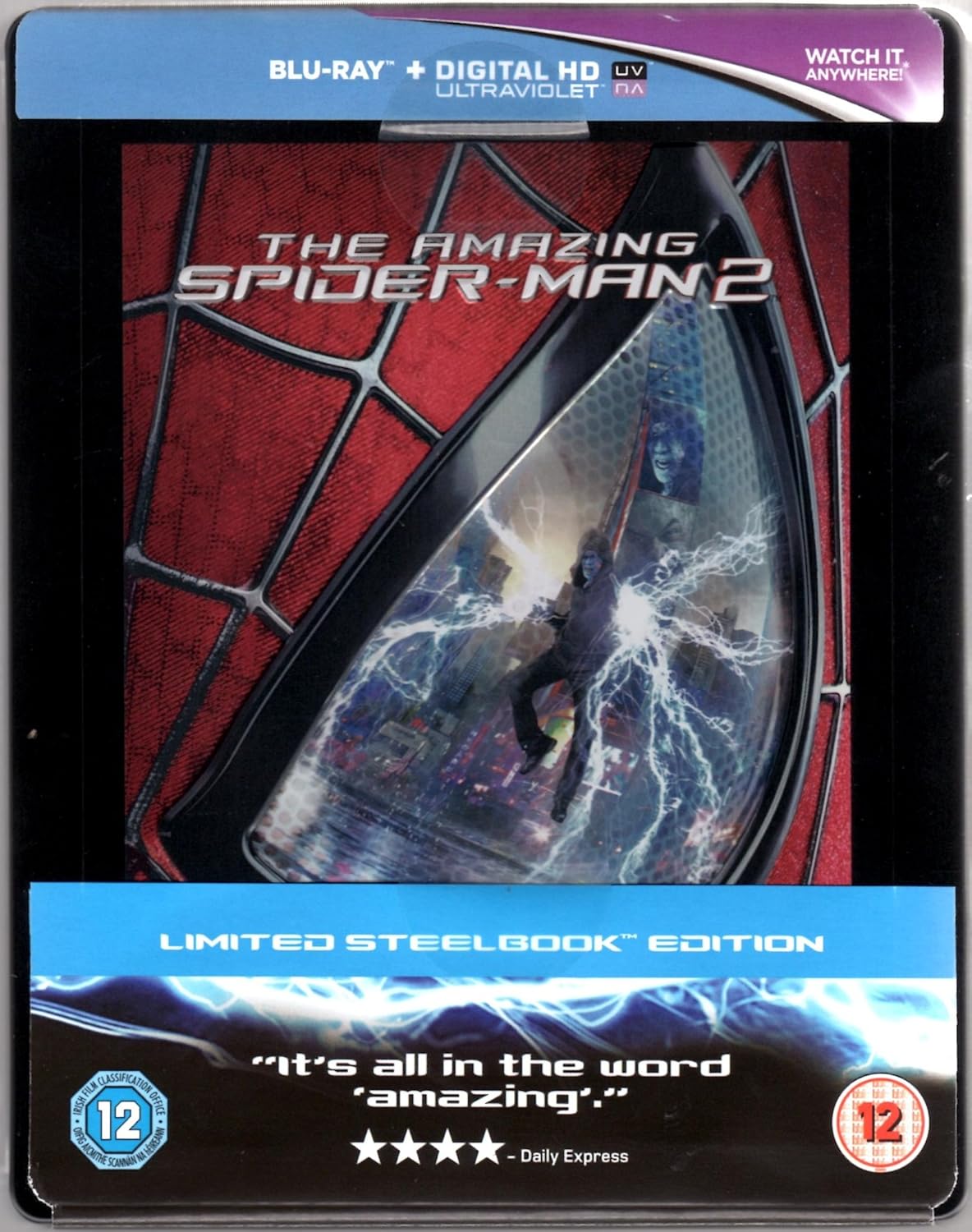 The Amazing SpiderMan 2 U.K Steelbook [Bluray] Amazon.co.uk Toys & Games