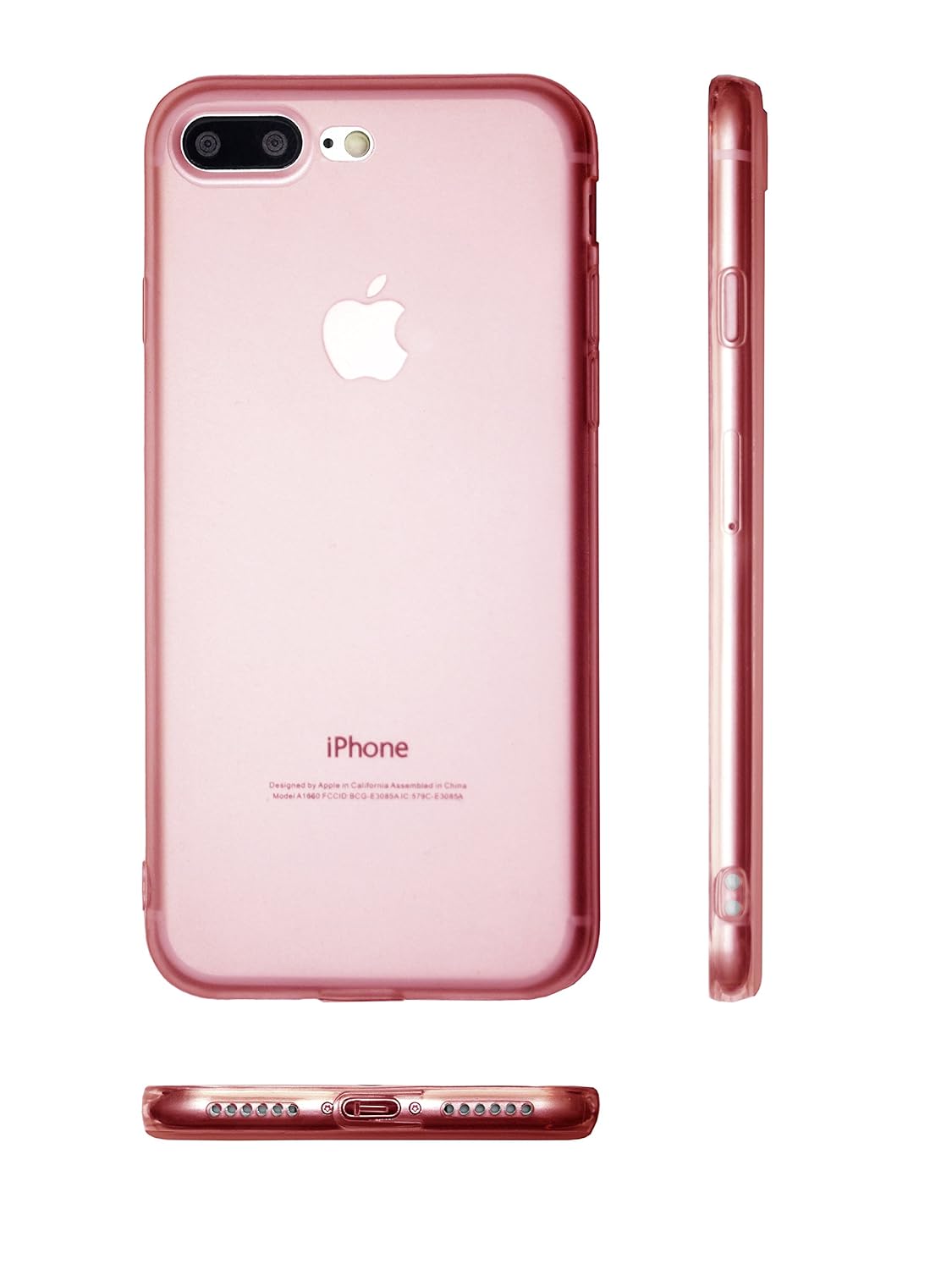 MyGadget Funda Slim para Apple iPhone 7 Plus / 8 Plus en Silicona ...