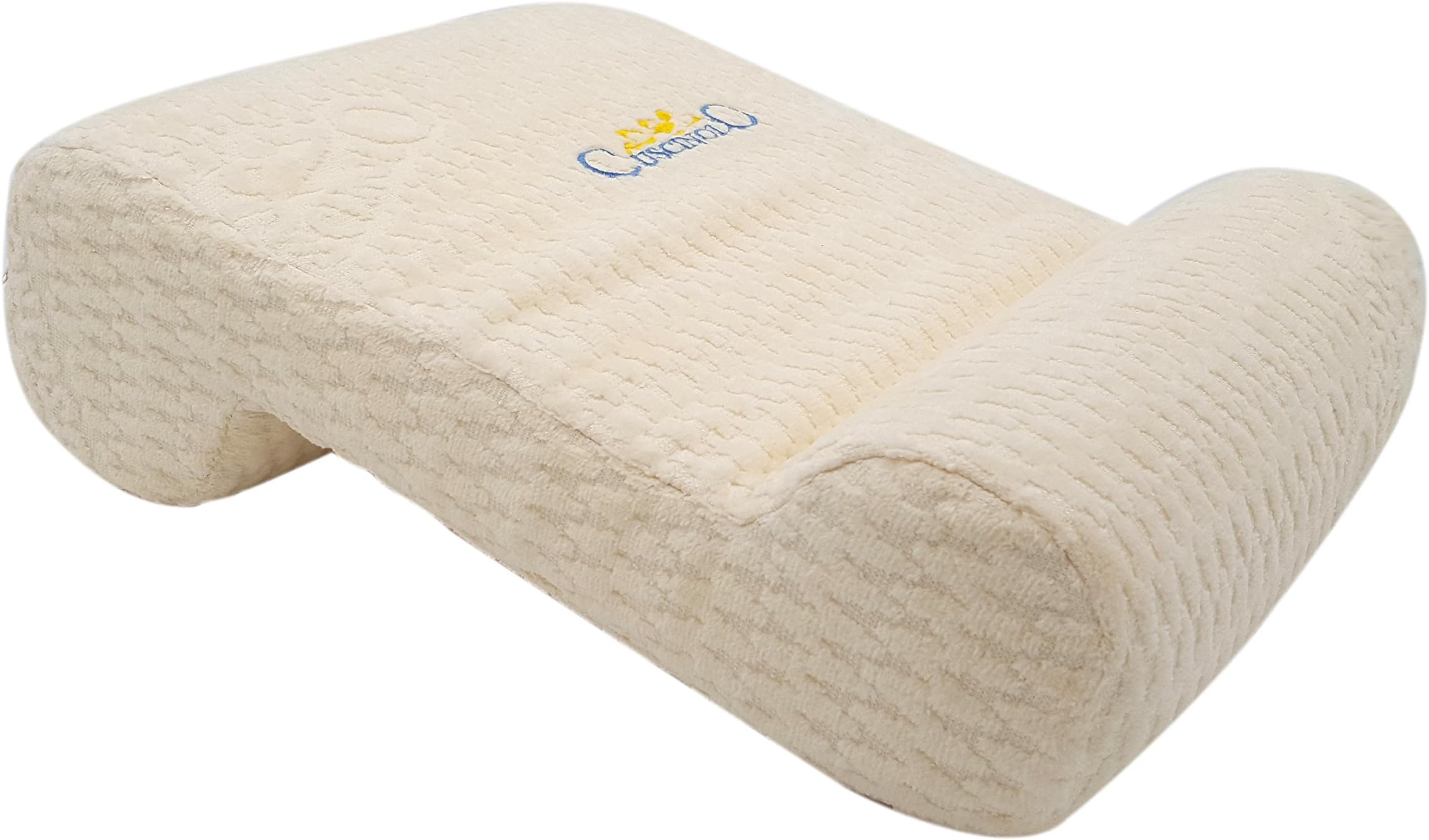 Cuscinolo neck pillow travel version, cervical support, headache, neck pain, neck pain relief, orthopedic pillow, tension headache, migraine treatment, memory foam pillow