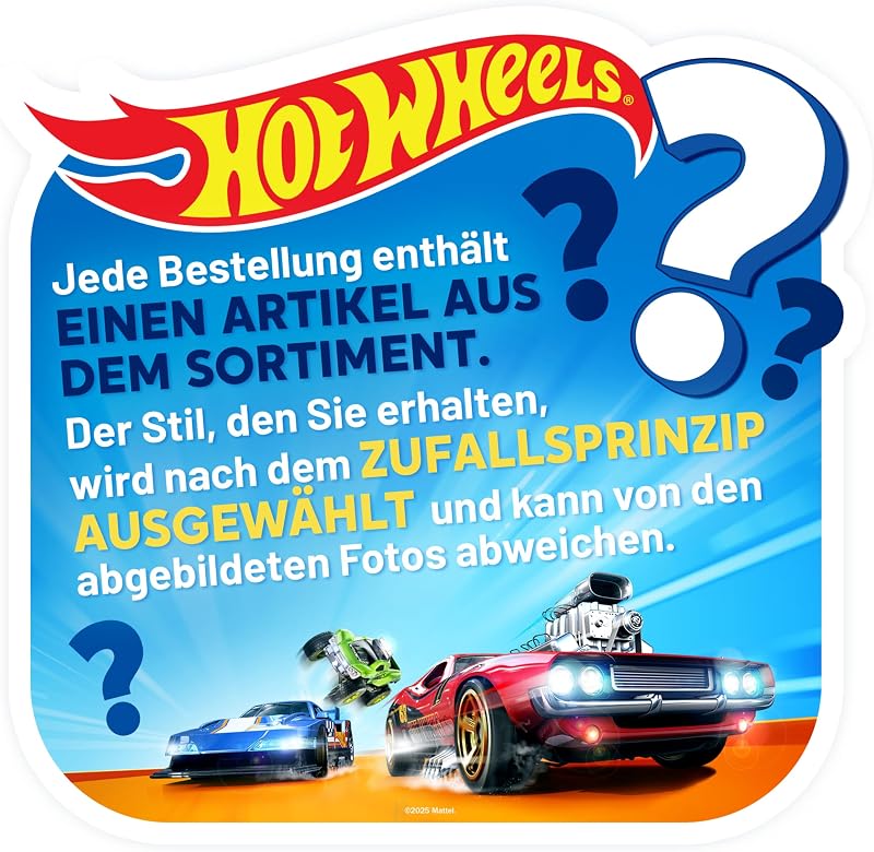 5er-Pack Spielzeugautos & Trucks (Stile variieren)
