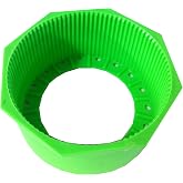 Trident Hex Edge 7.25&rdquo; Tank Boot for Flat Bottom Aluminum Tanks (Green)
