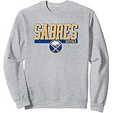 Buffalo Sabres Faceoff Gray NHL Officially Licensed Sweatshirt
