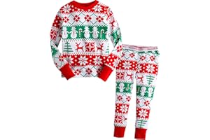 VAENAIT BABY Kids Adult Couple Family Matching Christmas Pjs Xmas Holiday Buffalo Plaid Sibling Pajama Set