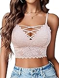 Avidlove Lace Bralette for Womens Spaghetti Strap