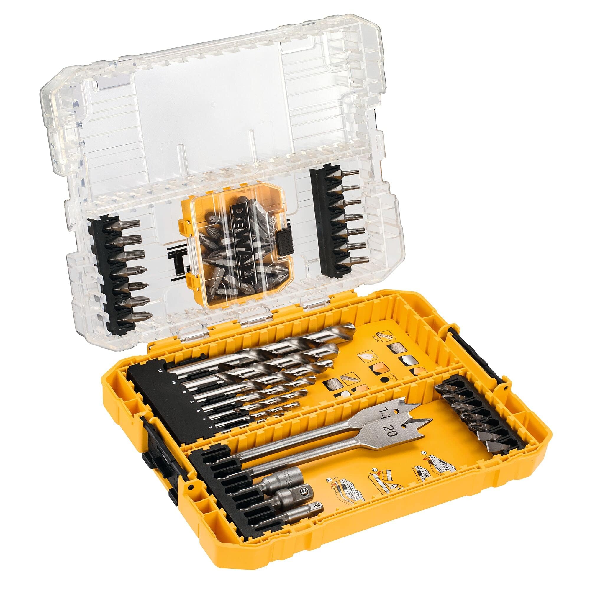 DEWALT 55PC HSS-G Drill Drive Set