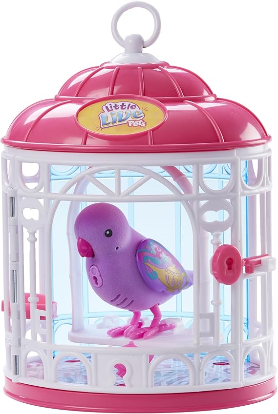 Little Live Pets Bird with Cage Dreamy Genie, Electronic Pets