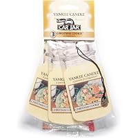 Yankee Candle Car Jar Air Freshener - Pack Of 3 In Macintosh Apple Scent, Hangs From Rearview Mirror - View #4