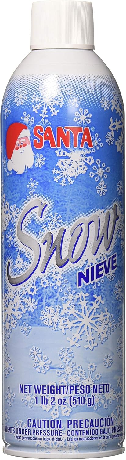 Artificial Snow - CHASE PRODUCTS 499-0505 White Spray Snow for Decoration, 18-Ounce