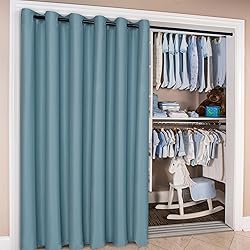 Hiasan Sliding Patio Door Blackout Curtains,1 Panel