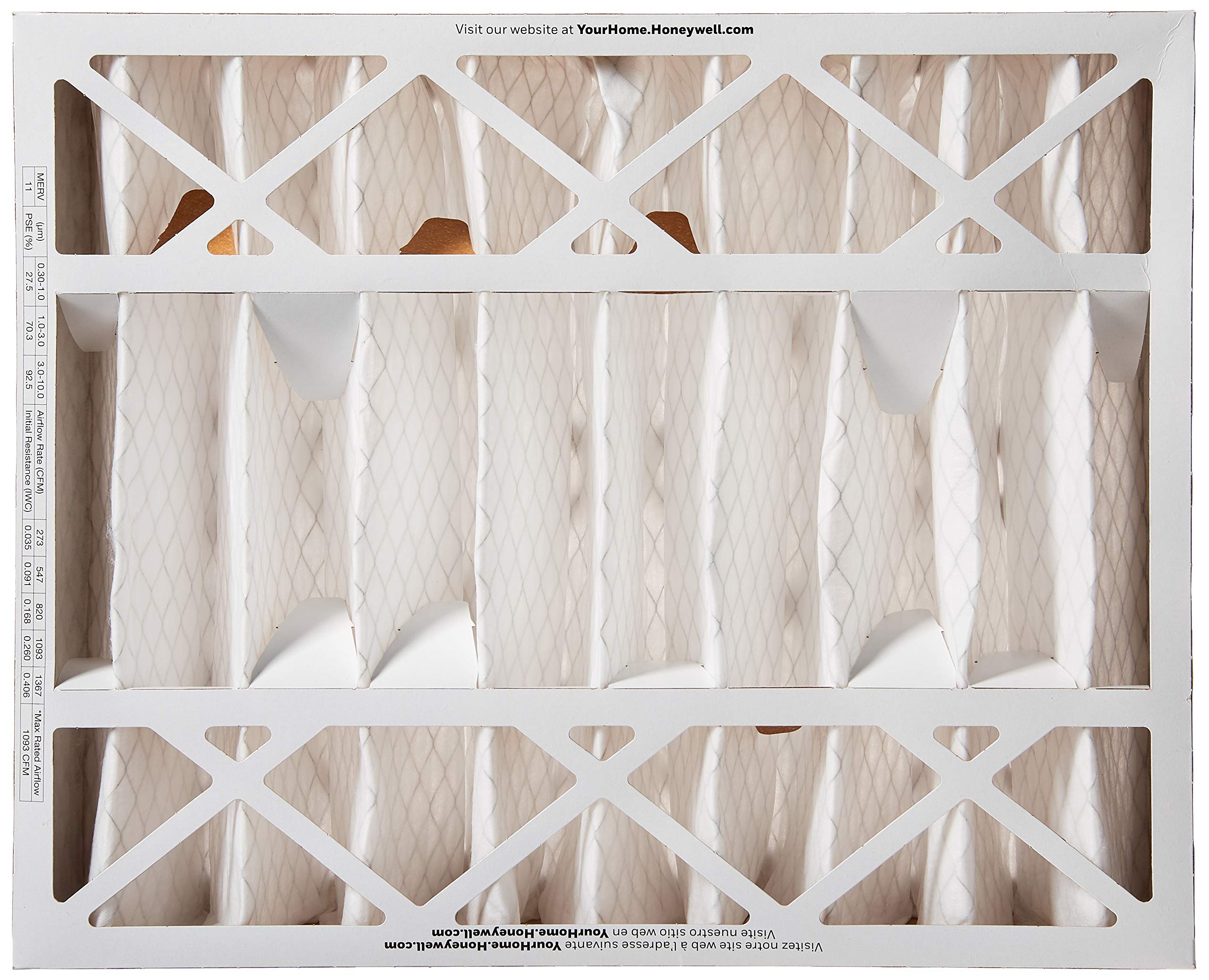 AC Furnace Media Air Filter 16 x 20 x 4 MERV 11 (1 pk)