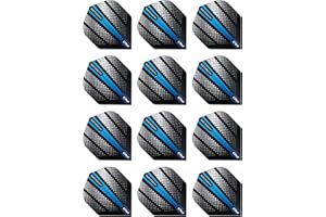 Red Dragon Hardcore Radical Dart Flights - 4 Sets Per Pack (12 Dart Flights in Total)