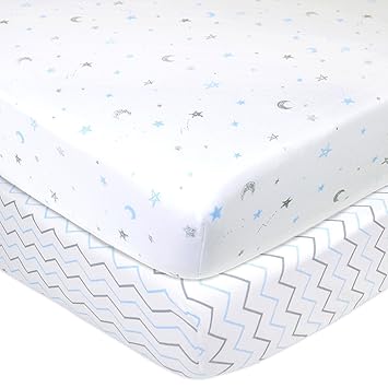 amazon fitted crib sheets