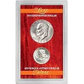 American Coin Treasures Last Eisenhower Dollar and First Susan B. Anthony Dollar