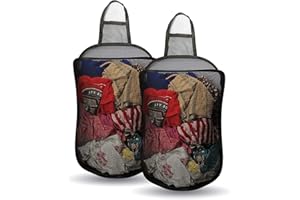 Simplized Popup Laundry Hamper (1 & 2 Pack) Foldable Pop-up Mesh Hamper Dirty Clothes Basket w Carry Handles (Hanging - 2 Pac