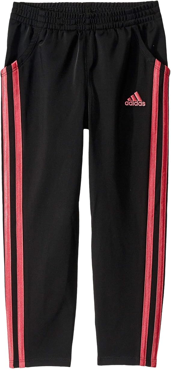 adidas Kids Girl's Tricot 3 Stripe Pants (Toddler/Little